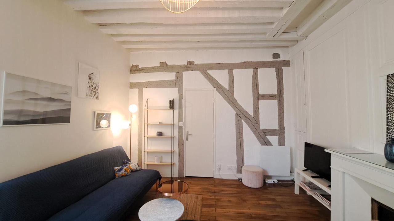 Appartement Centre Vieux Tours Dans Immeuble Historique 3P Buitenkant foto